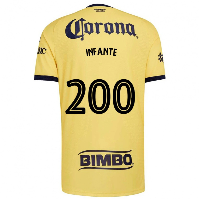 Danxen Dames Armando Infante #200 Geel Rood Zwart Thuisshirt Thuistenue 2026/27 T-Shirt
