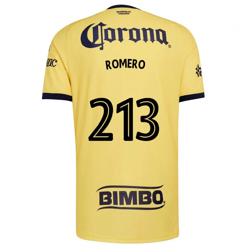 Danxen Dames Axel Romero #213 Geel Rood Zwart Thuisshirt Thuistenue 2026/27 T-Shirt