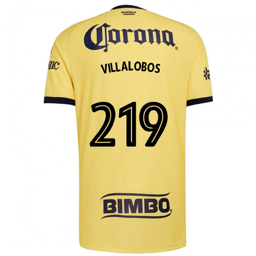 Danxen Dames Patricio Villalobos #219 Geel Rood Zwart Thuisshirt Thuistenue 2026/27 T-Shirt