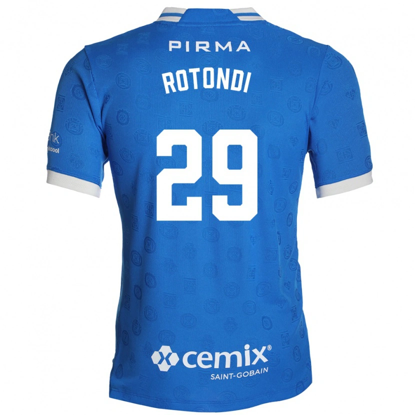 Danxen Dames Carlos Rotondi #29 Blauw Wit Rood Thuisshirt Thuistenue 2026/27 T-Shirt