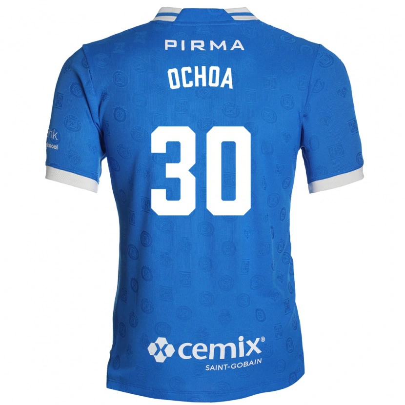 Danxen Dames Emmanuel Ochoa #30 Blauw Wit Rood Thuisshirt Thuistenue 2026/27 T-Shirt