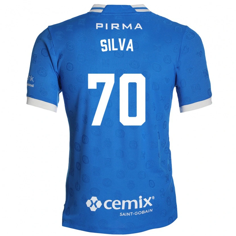 Danxen Dames Iván Silva #70 Blauw Wit Rood Thuisshirt Thuistenue 2026/27 T-Shirt