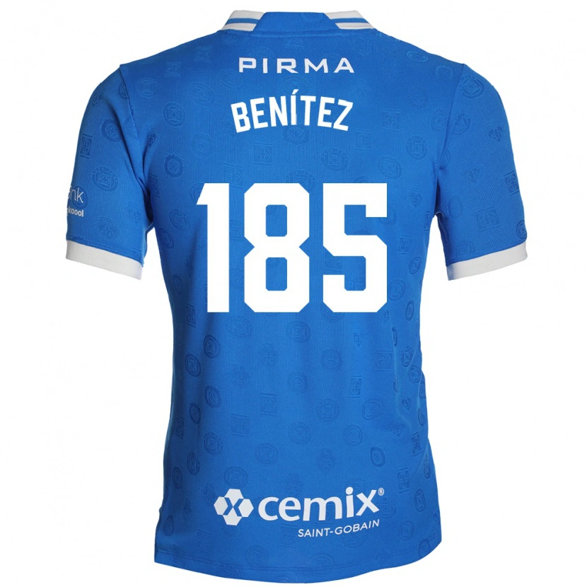 Danxen Dames Cristopher Benítez #185 Blauw Wit Rood Thuisshirt Thuistenue 2026/27 T-Shirt