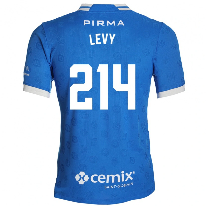 Danxen Dames Mateo Levy #214 Blauw Wit Rood Thuisshirt Thuistenue 2026/27 T-Shirt