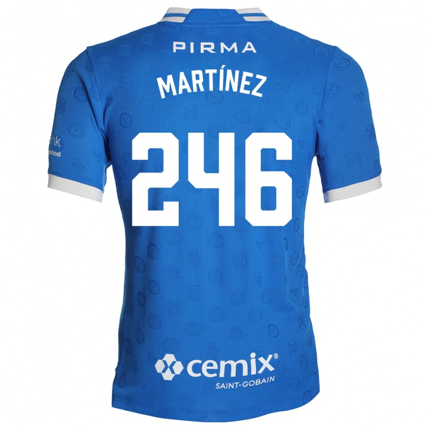 Danxen Dames Rey Martínez #246 Blauw Wit Rood Thuisshirt Thuistenue 2026/27 T-Shirt