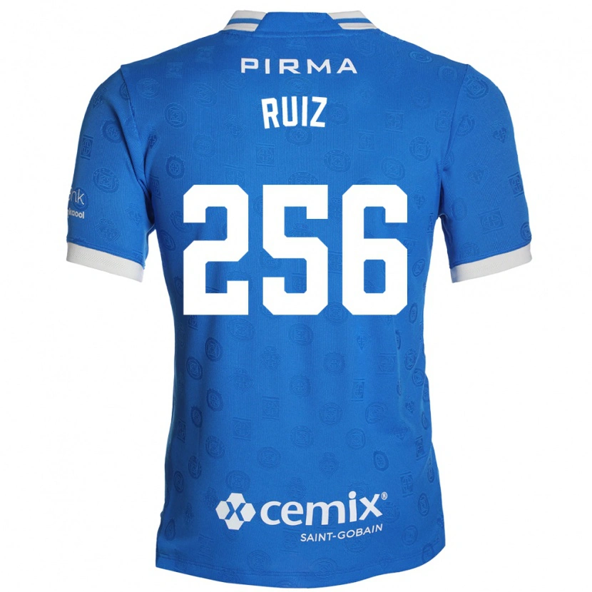 Danxen Dames Fernando Ruiz #256 Blauw Wit Rood Thuisshirt Thuistenue 2026/27 T-Shirt