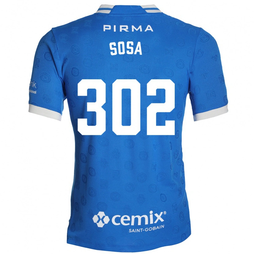 Danxen Dames Dustyn Sosa #302 Blauw Wit Rood Thuisshirt Thuistenue 2026/27 T-Shirt