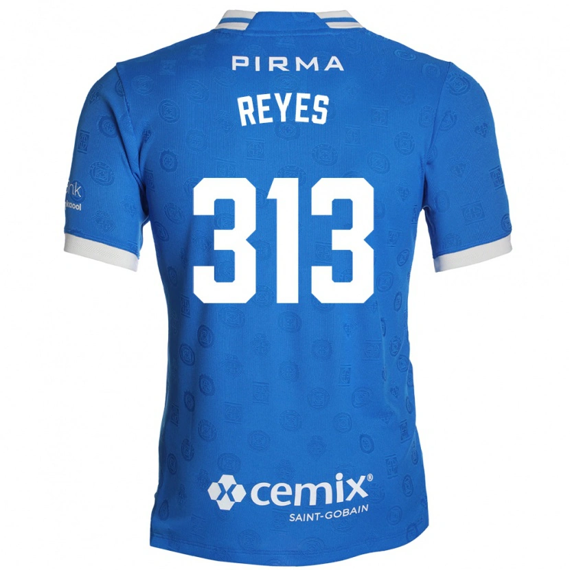 Danxen Dames Ian Reyes #313 Blauw Wit Rood Thuisshirt Thuistenue 2026/27 T-Shirt