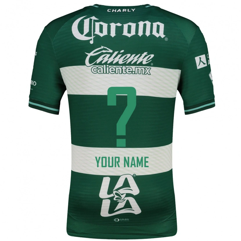 Danxen Dames Uw Naam #0 Groen Wit Thuisshirt Thuistenue 2026/27 T-Shirt