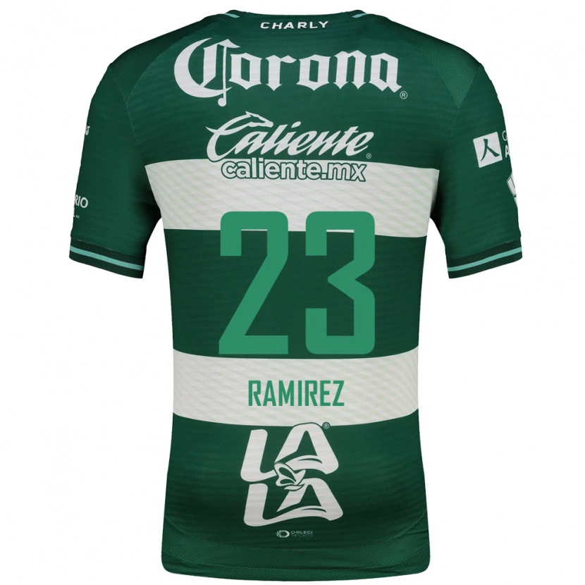 Danxen Dames Alexxandra Ramirez #23 Groen Wit Thuisshirt Thuistenue 2026/27 T-Shirt
