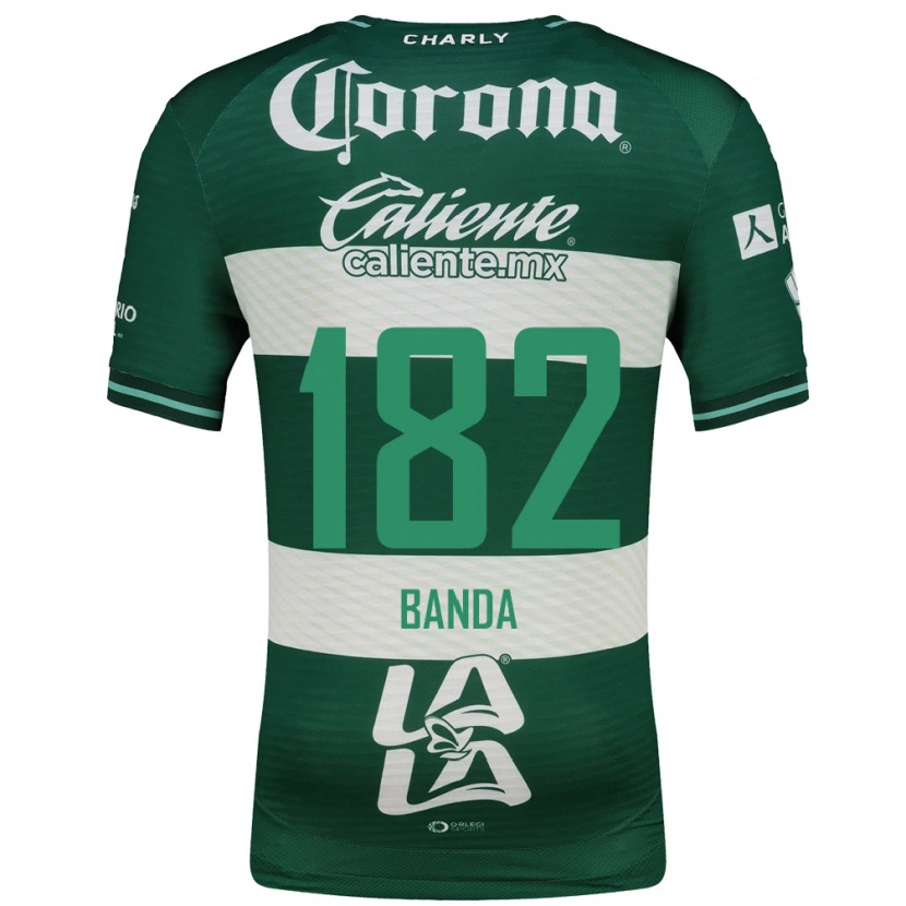 Danxen Dames Iker Banda #182 Groen Wit Thuisshirt Thuistenue 2026/27 T-Shirt