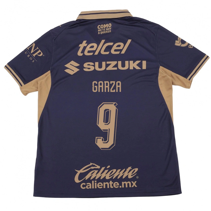 Danxen Dames Dinora Garza #9 Paars Bruin Thuisshirt Thuistenue 2026/27 T-Shirt