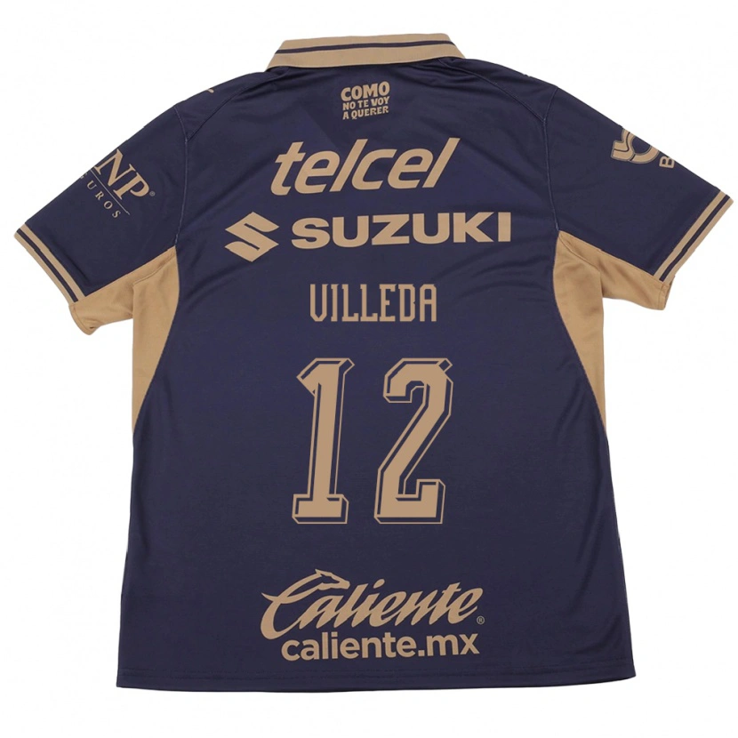 Danxen Dames Melany Villeda #12 Paars Bruin Thuisshirt Thuistenue 2026/27 T-Shirt