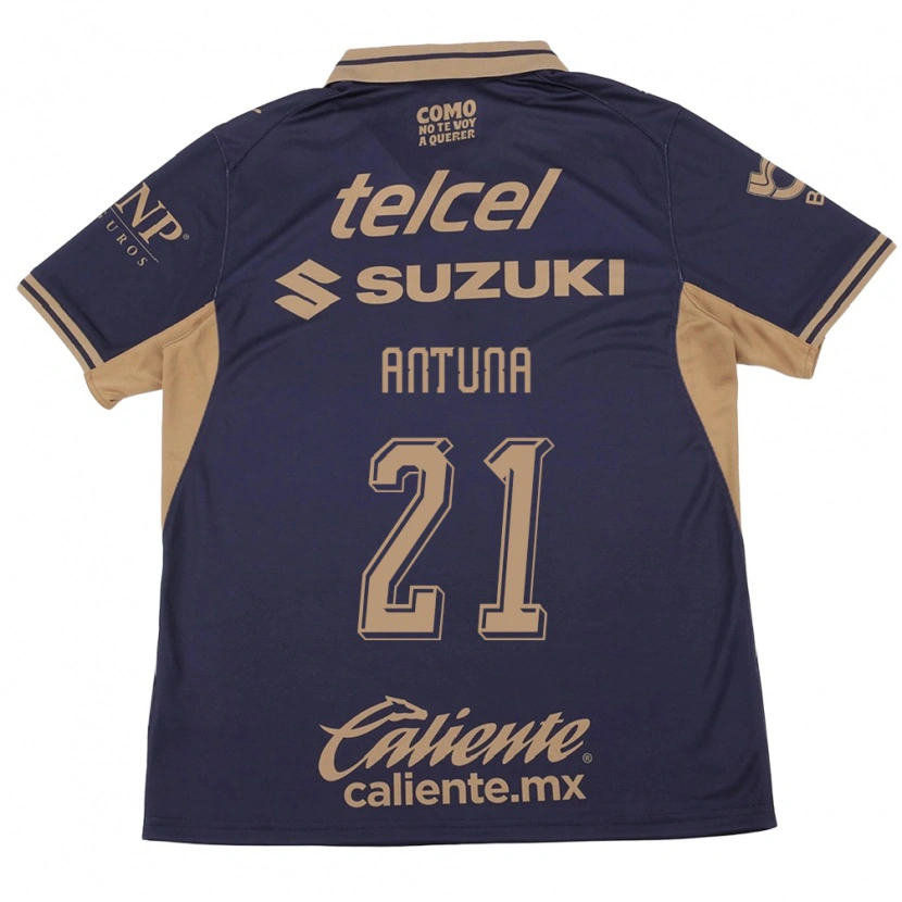 Danxen Dames Uriel Antuna #21 Paars Bruin Thuisshirt Thuistenue 2026/27 T-Shirt