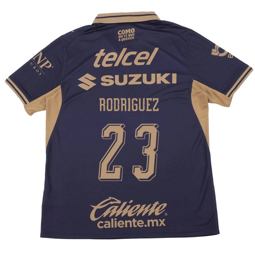 Danxen Dames Catherine Rodriguez #23 Paars Bruin Thuisshirt Thuistenue 2026/27 T-Shirt