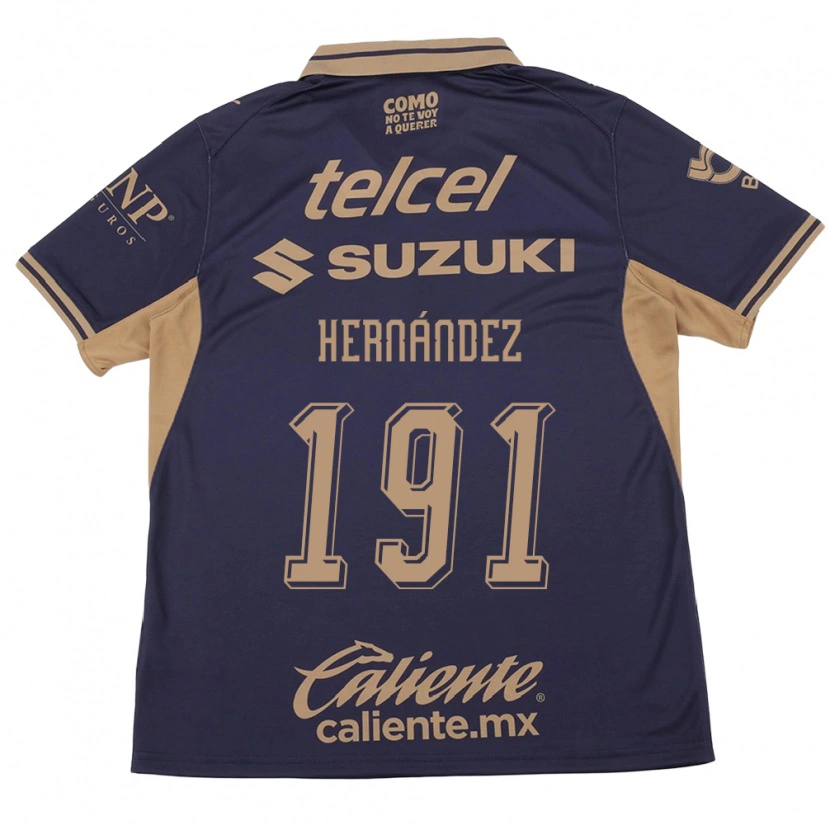 Danxen Dames Marco Hernández #191 Paars Bruin Thuisshirt Thuistenue 2026/27 T-Shirt