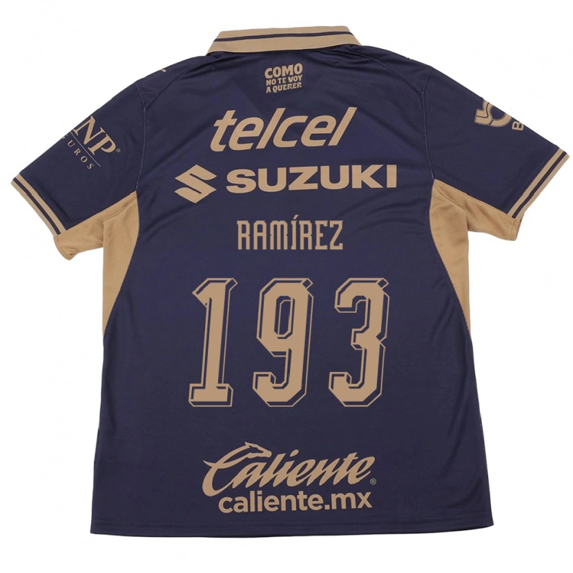 Danxen Dames Dennis Ramírez #193 Paars Bruin Thuisshirt Thuistenue 2026/27 T-Shirt