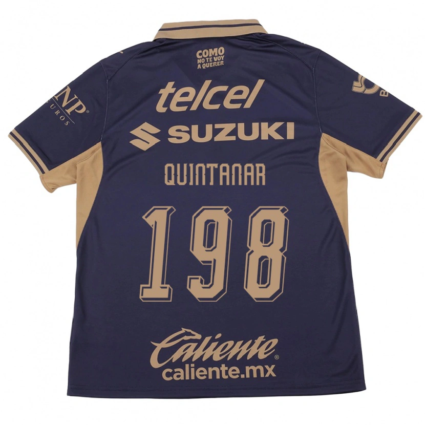 Danxen Dames Edgar Quintanar #198 Paars Bruin Thuisshirt Thuistenue 2026/27 T-Shirt