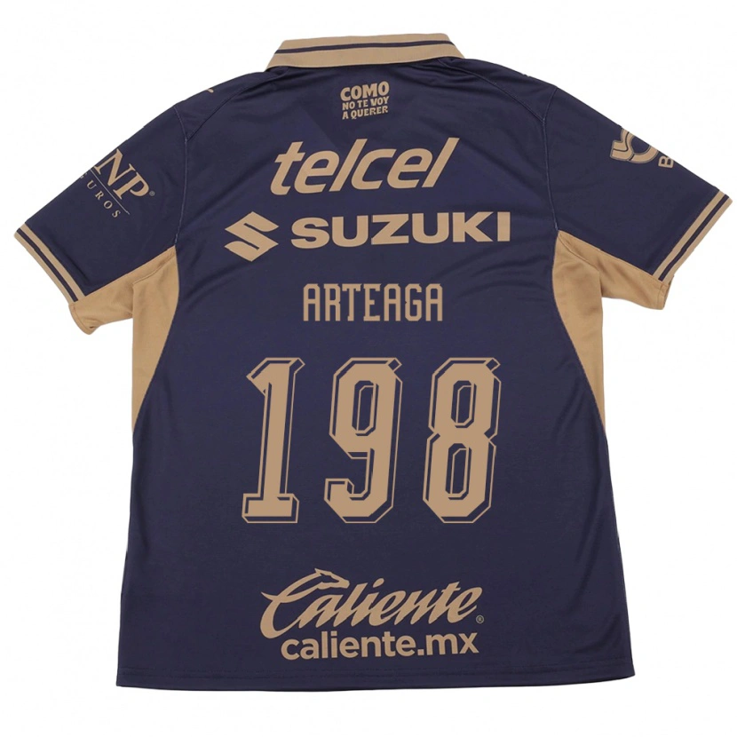 Danxen Dames Edwin Arteaga #198 Paars Bruin Thuisshirt Thuistenue 2026/27 T-Shirt