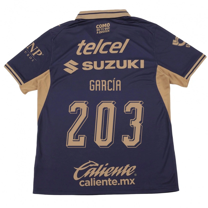 Danxen Dames Stanley García #203 Paars Bruin Thuisshirt Thuistenue 2026/27 T-Shirt