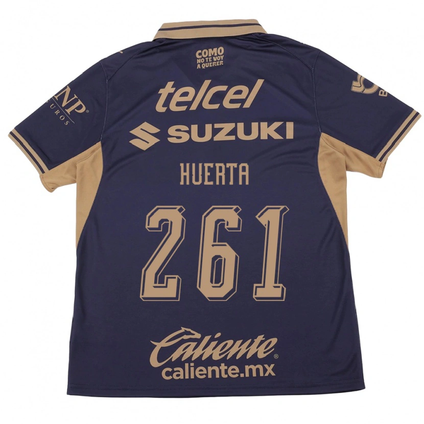 Danxen Dames José Huerta #261 Paars Bruin Thuisshirt Thuistenue 2026/27 T-Shirt