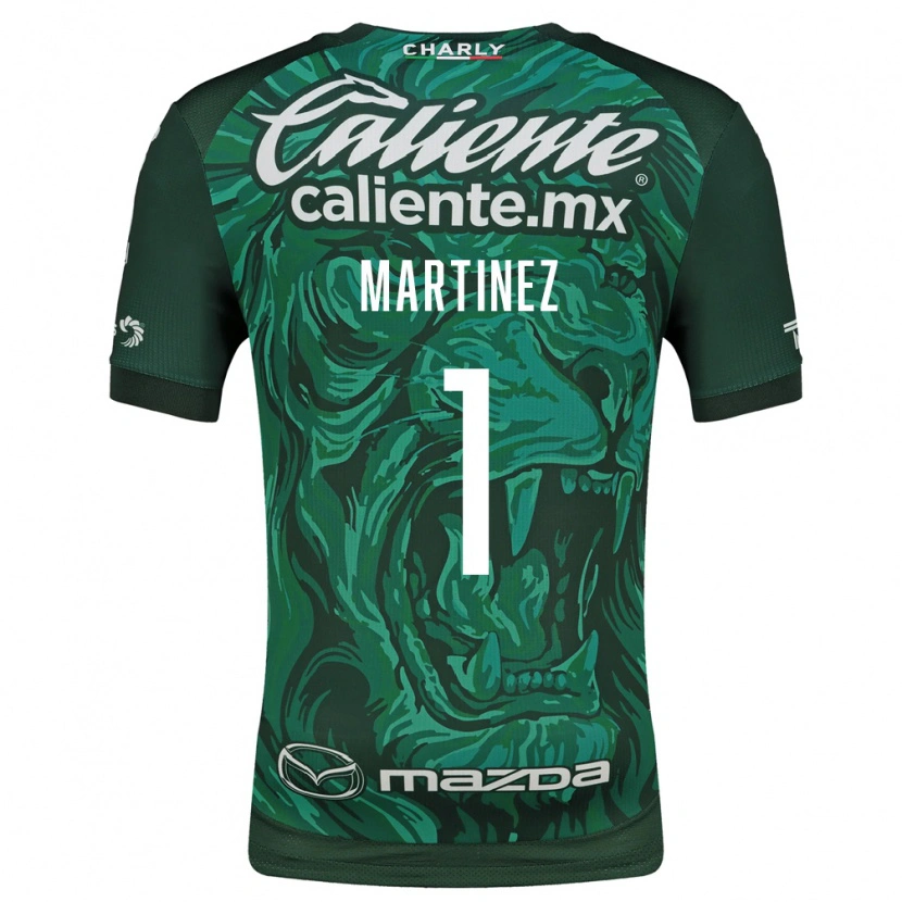 Danxen Dames Angeles Martínez #1 Groen Zwart Thuisshirt Thuistenue 2026/27 T-Shirt