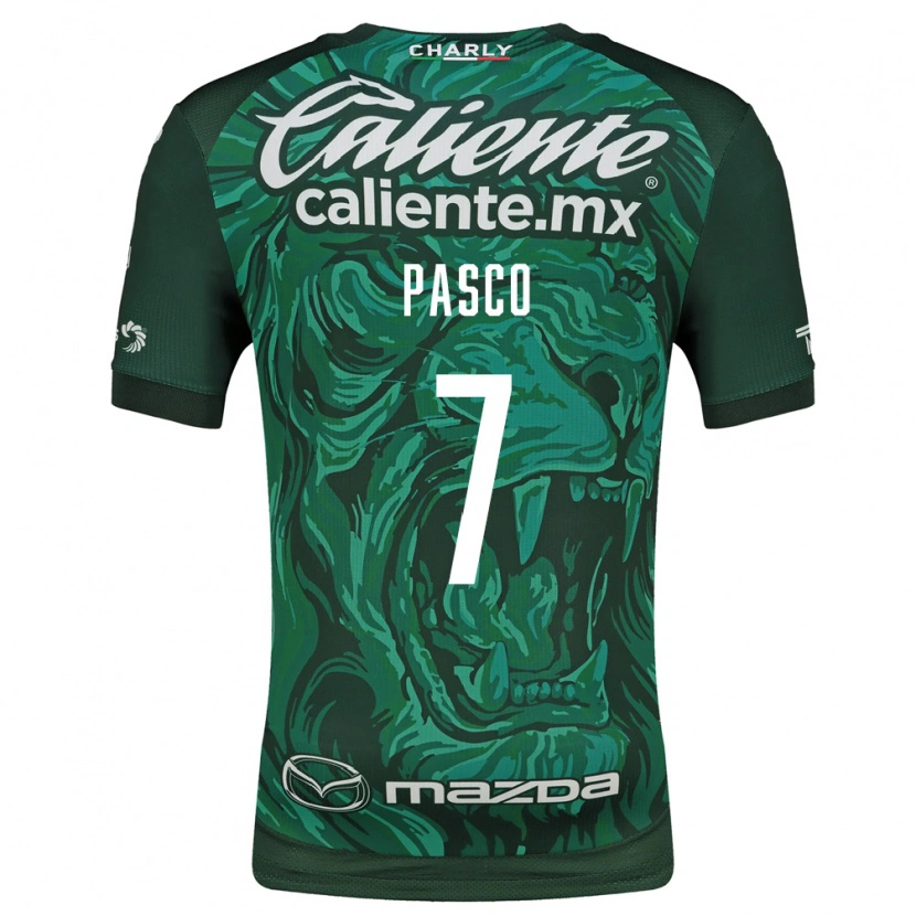 Danxen Dames Madeleine Pasco #7 Groen Zwart Thuisshirt Thuistenue 2026/27 T-Shirt