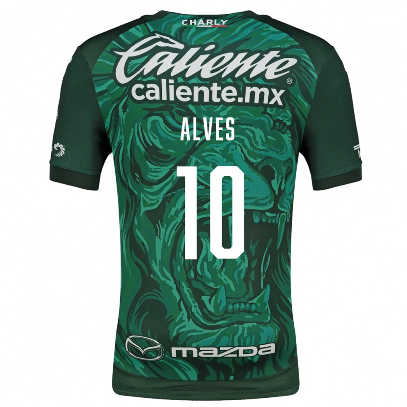 Danxen Dames Maria Alves #10 Groen Zwart Thuisshirt Thuistenue 2026/27 T-Shirt