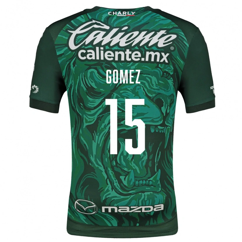 Danxen Dames Paulina Gómez #15 Groen Zwart Thuisshirt Thuistenue 2026/27 T-Shirt