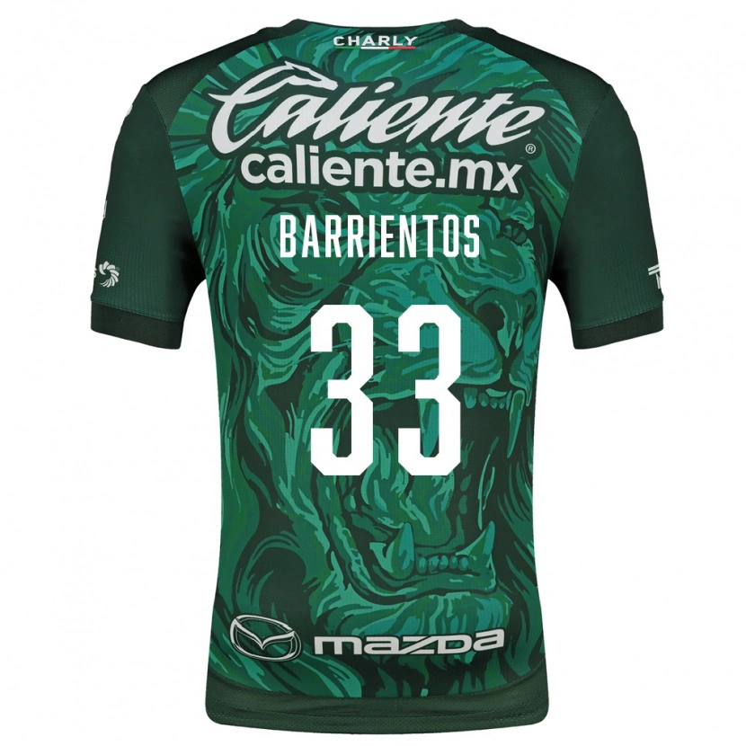 Danxen Dames Yashira Barrientos #33 Groen Zwart Thuisshirt Thuistenue 2026/27 T-Shirt