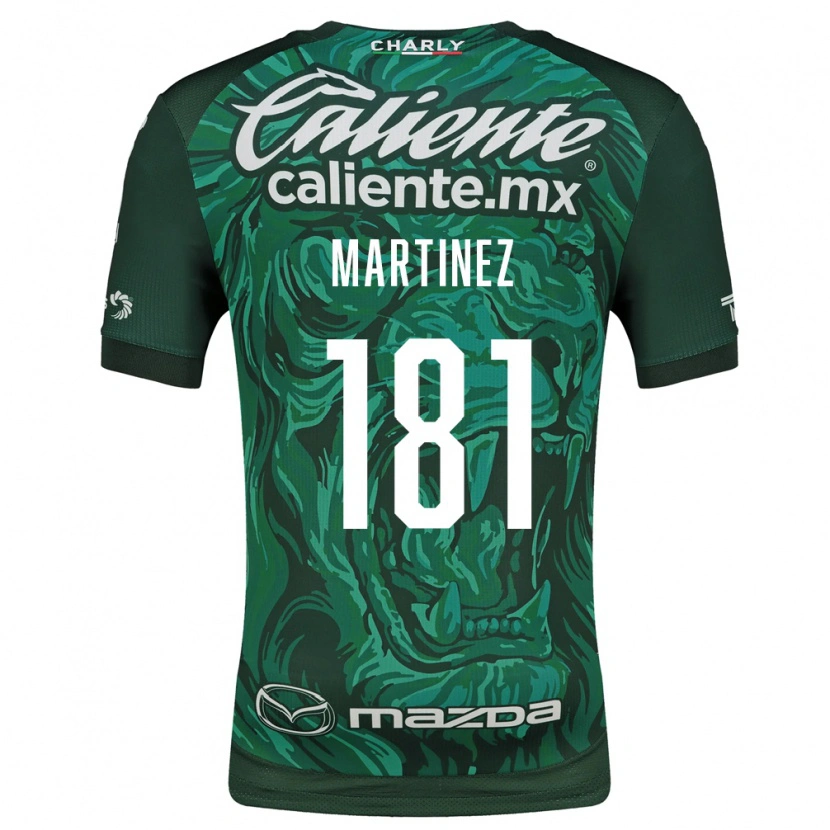 Danxen Dames Irving Martínez #181 Groen Zwart Thuisshirt Thuistenue 2026/27 T-Shirt