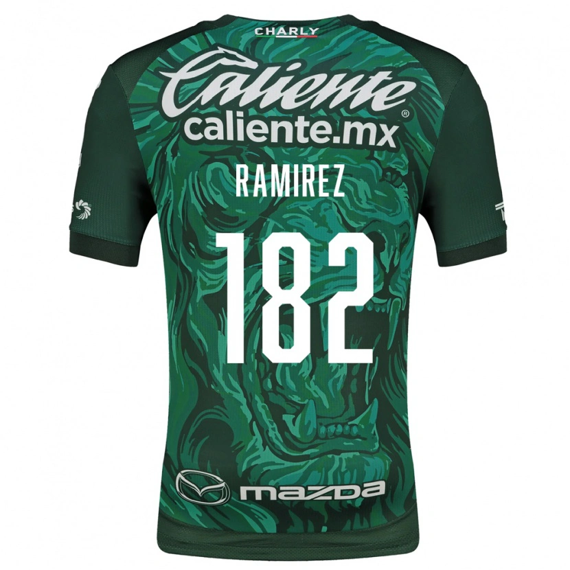 Danxen Dames Luis Ramírez #182 Groen Zwart Thuisshirt Thuistenue 2026/27 T-Shirt