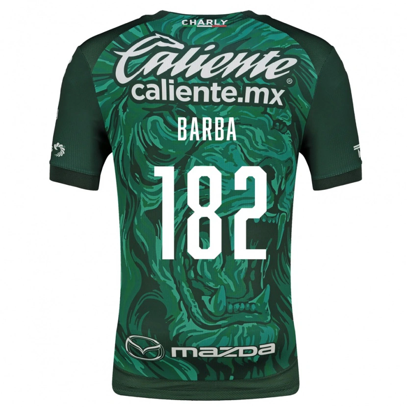 Danxen Dames Austin Barba #182 Groen Zwart Thuisshirt Thuistenue 2026/27 T-Shirt