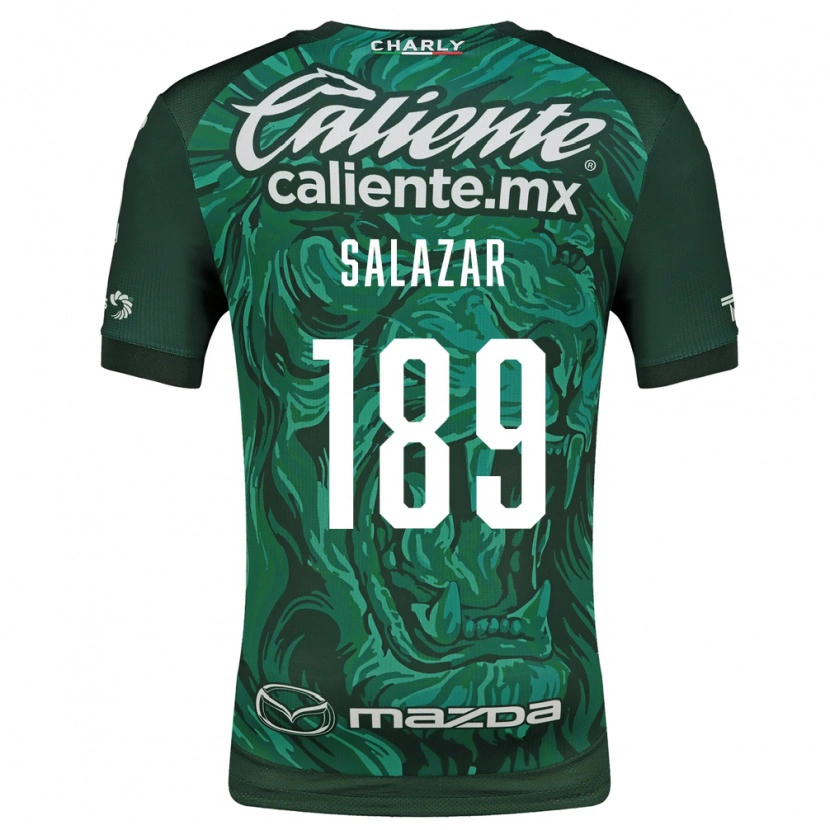 Danxen Dames José Salazar #189 Groen Zwart Thuisshirt Thuistenue 2026/27 T-Shirt