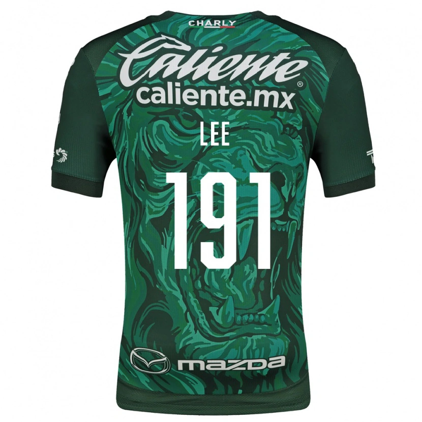 Danxen Dames Luis Lee #191 Groen Zwart Thuisshirt Thuistenue 2026/27 T-Shirt