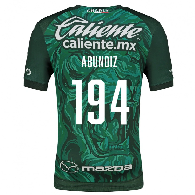 Danxen Dames Erick Abundiz #194 Groen Zwart Thuisshirt Thuistenue 2026/27 T-Shirt