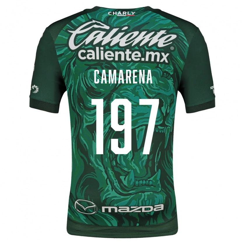 Danxen Dames Gael Camarena #197 Groen Zwart Thuisshirt Thuistenue 2026/27 T-Shirt
