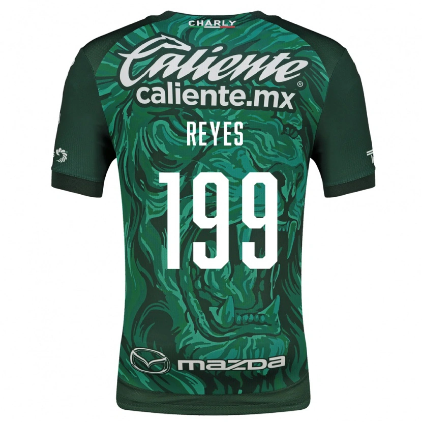 Danxen Dames Jonathan Reyes #199 Groen Zwart Thuisshirt Thuistenue 2026/27 T-Shirt
