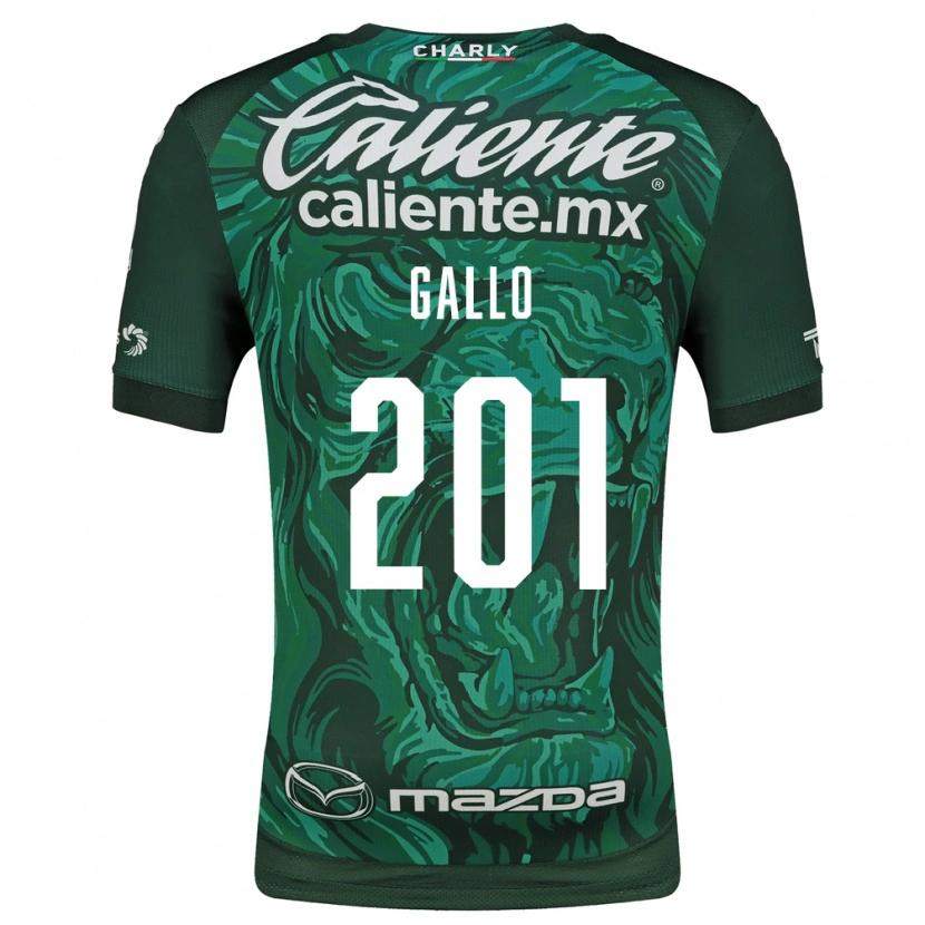 Danxen Dames Andrés Gallo #201 Groen Zwart Thuisshirt Thuistenue 2026/27 T-Shirt