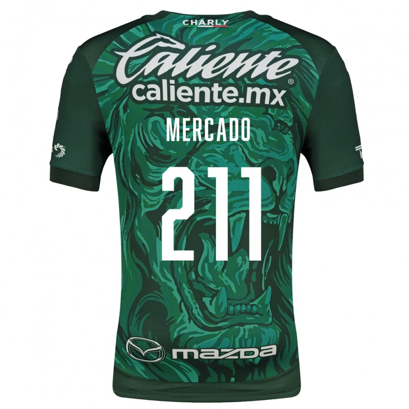 Danxen Dames Diego Mercado #211 Groen Zwart Thuisshirt Thuistenue 2026/27 T-Shirt