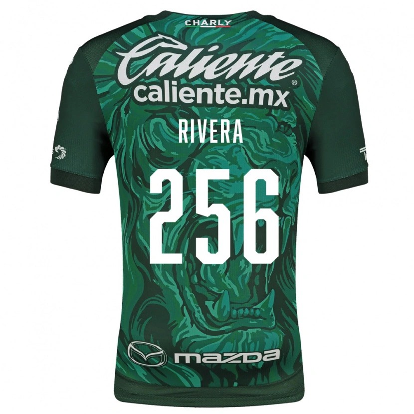 Danxen Dames Fernando Rivera #256 Groen Zwart Thuisshirt Thuistenue 2026/27 T-Shirt