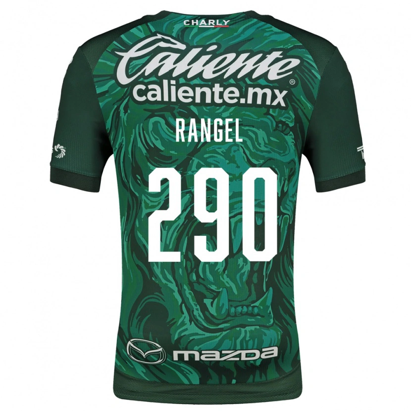 Danxen Dames Cristian Rangel #290 Groen Zwart Thuisshirt Thuistenue 2026/27 T-Shirt