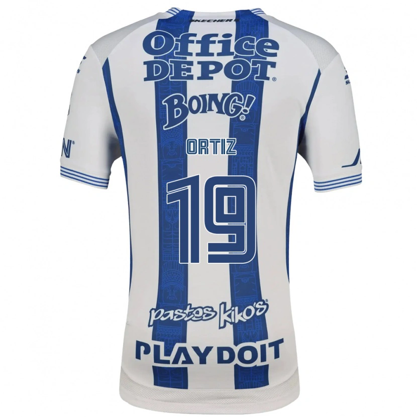 Danxen Dames Celso Ortiz #19 Wit Marineblauw Thuisshirt Thuistenue 2026/27 T-Shirt