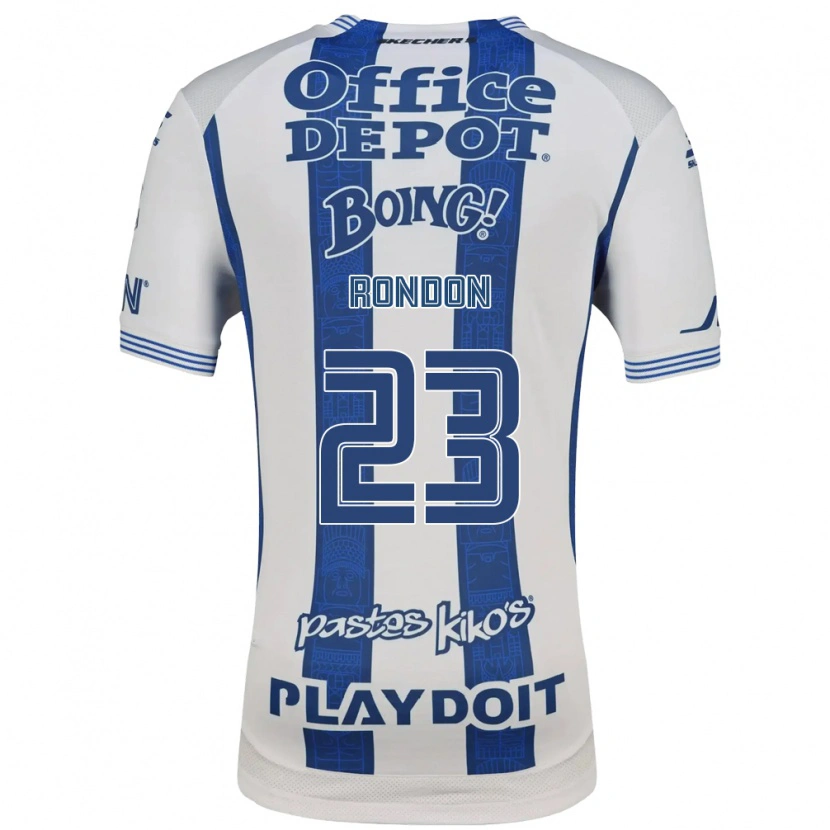 Danxen Dames Salomón Rondón #23 Wit Marineblauw Thuisshirt Thuistenue 2026/27 T-Shirt