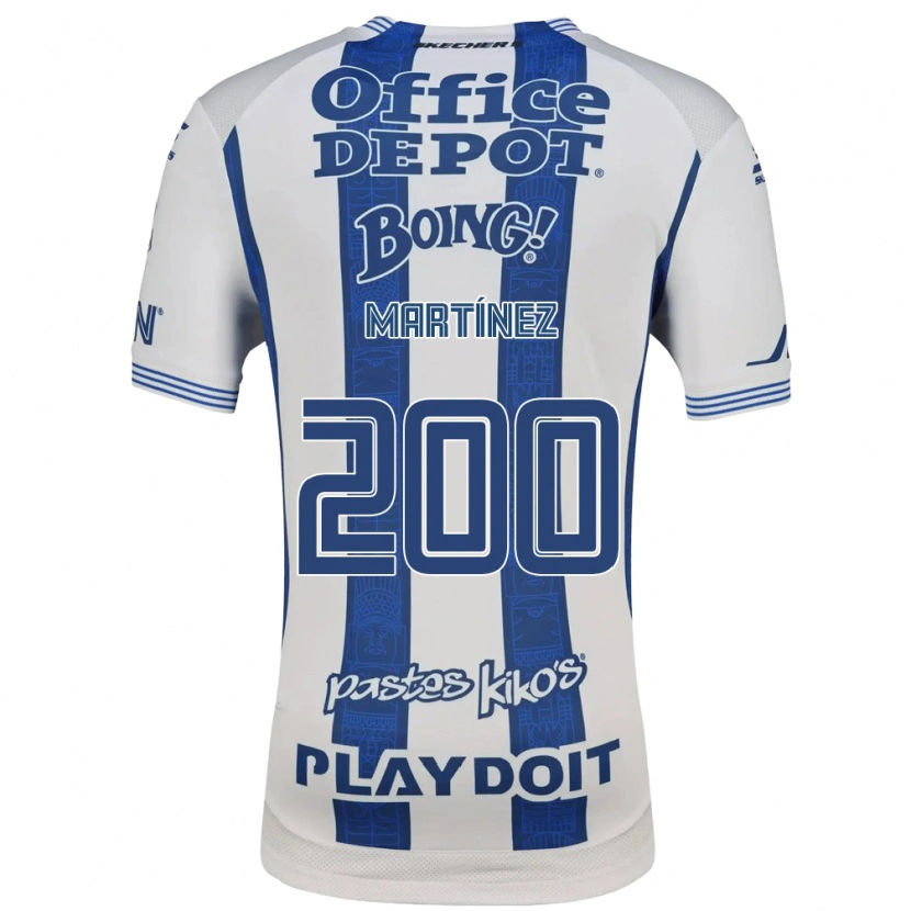 Danxen Dames Yaro Martínez #200 Wit Marineblauw Thuisshirt Thuistenue 2026/27 T-Shirt