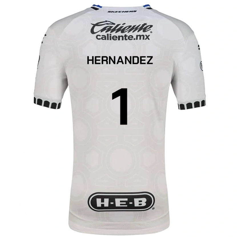 Danxen Dames José Hernández #1 Wit Zwart Blauw Thuisshirt Thuistenue 2026/27 T-Shirt