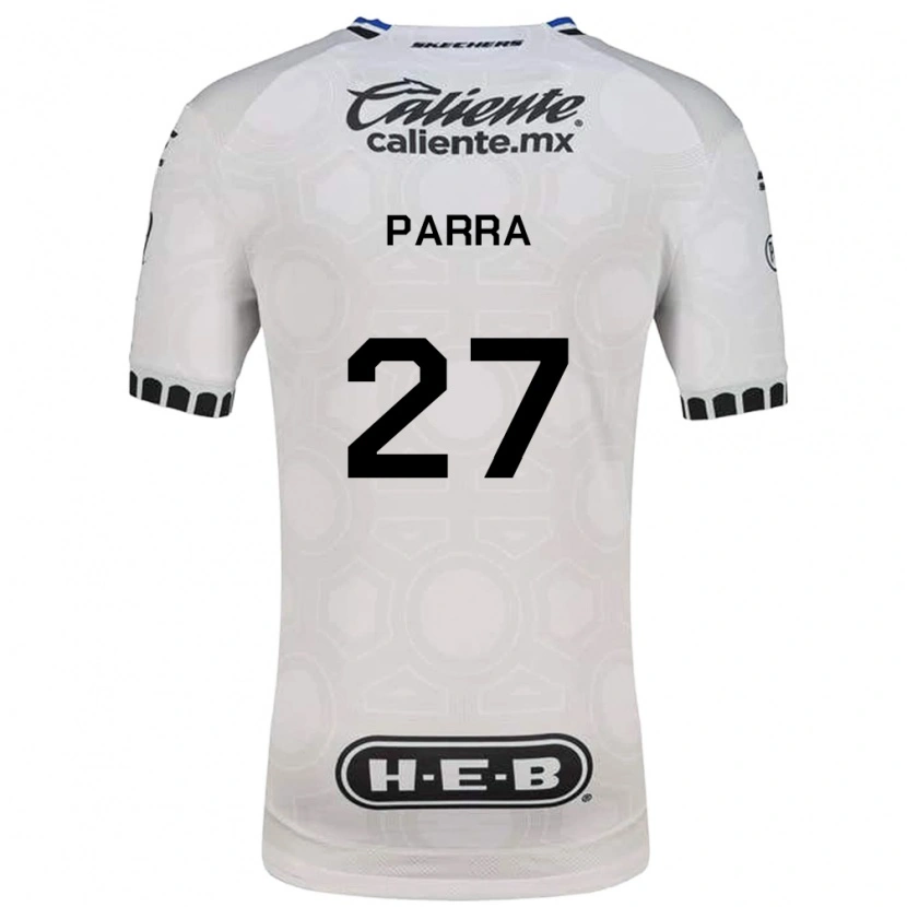 Danxen Dames Daniel Parra #27 Wit Zwart Blauw Thuisshirt Thuistenue 2026/27 T-Shirt
