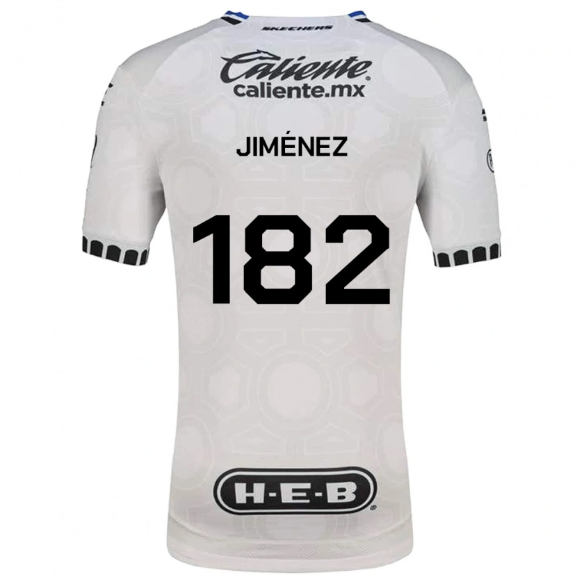 Danxen Dames Carlos Jiménez #182 Wit Zwart Blauw Thuisshirt Thuistenue 2026/27 T-Shirt