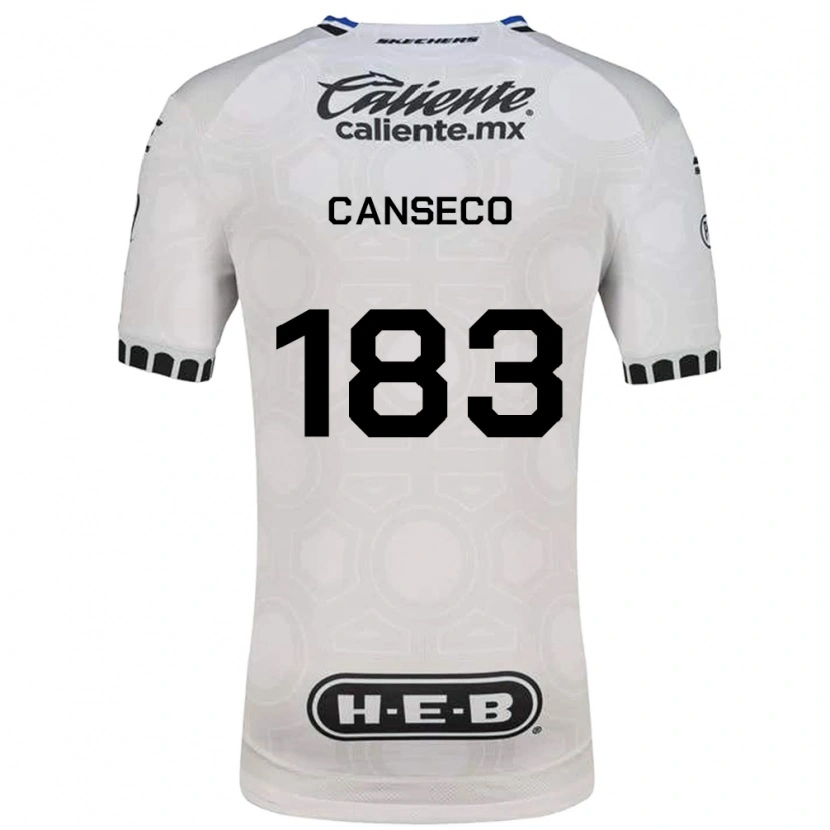 Danxen Dames Rodrigo Canseco #183 Wit Zwart Blauw Thuisshirt Thuistenue 2026/27 T-Shirt