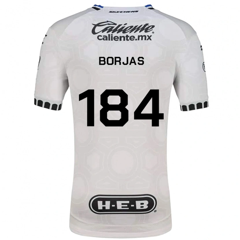 Danxen Dames Daniel Borjas #184 Wit Zwart Blauw Thuisshirt Thuistenue 2026/27 T-Shirt